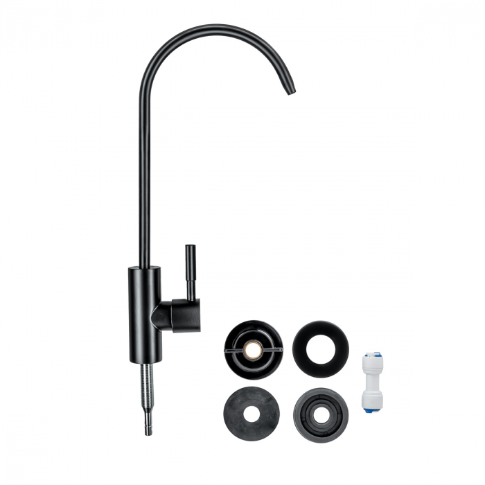 Single-Lever Kitchen Sink Faucet for Filtered Water – Matte Black [4]