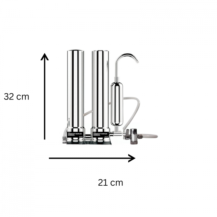Filtru de apa, Aquator Compact Duplex Mineral [2]