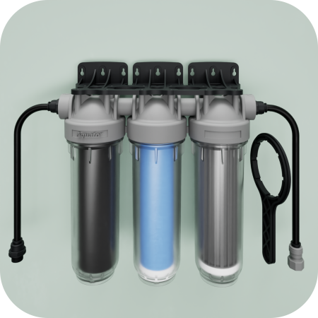 Gama Maxi Plus -  montaj sub chiuveta - Filtru de apa, Aquator Maxi Triplex, 8000 - 10000 L