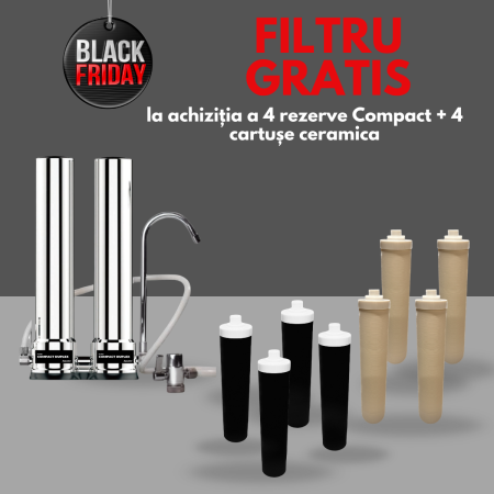 BLACK FRIDAY 2026 - Pachet Black Friday Compact Duplex - filtru GRATIS