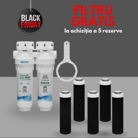 BLACK FRIDAY 2026 - Pachet Black Friday Maxi Duplex Plus - filtru GRATIS