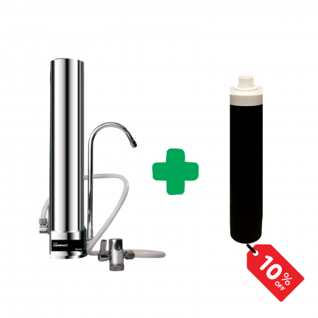 Filter Offers - Set Filtru de apa, Aquator Compact + Rezerva Compact 50 mm, 4000 L