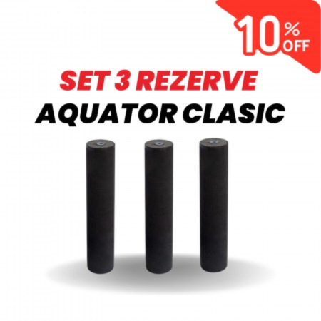 Promotii Rezerve - Set 3 Rezerve filtru de apa, Aquator Clasic – diametru 50 mm, 4000 L