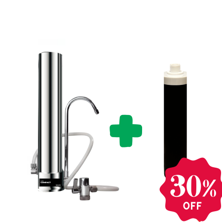 Promotii Filtre - Set Filtru de apa, Aquator Compact + Rezerva Compact 50 mm, 4000 L