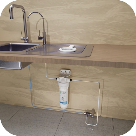 Set Filtru de apa, Aquator Family Plus, 4000 - 6000 L + Rezerva Aquator Premium 70mm ( sistem complet ) [6]