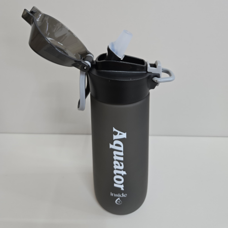 Sticlă de apă Aquator - Negru - 750 ml