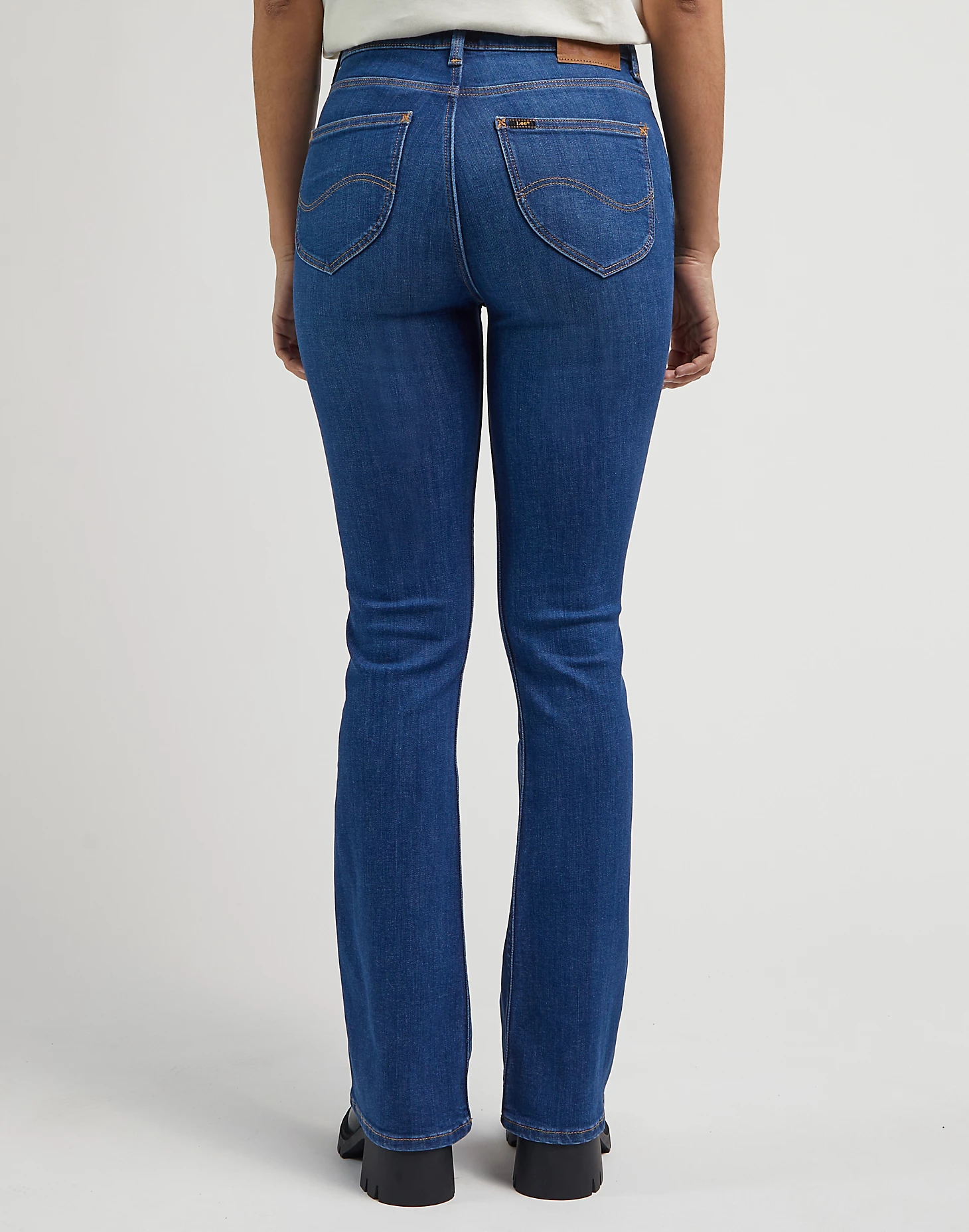 Lee Blugi Albastri BREESE BOOT Bootcut Femei [2]