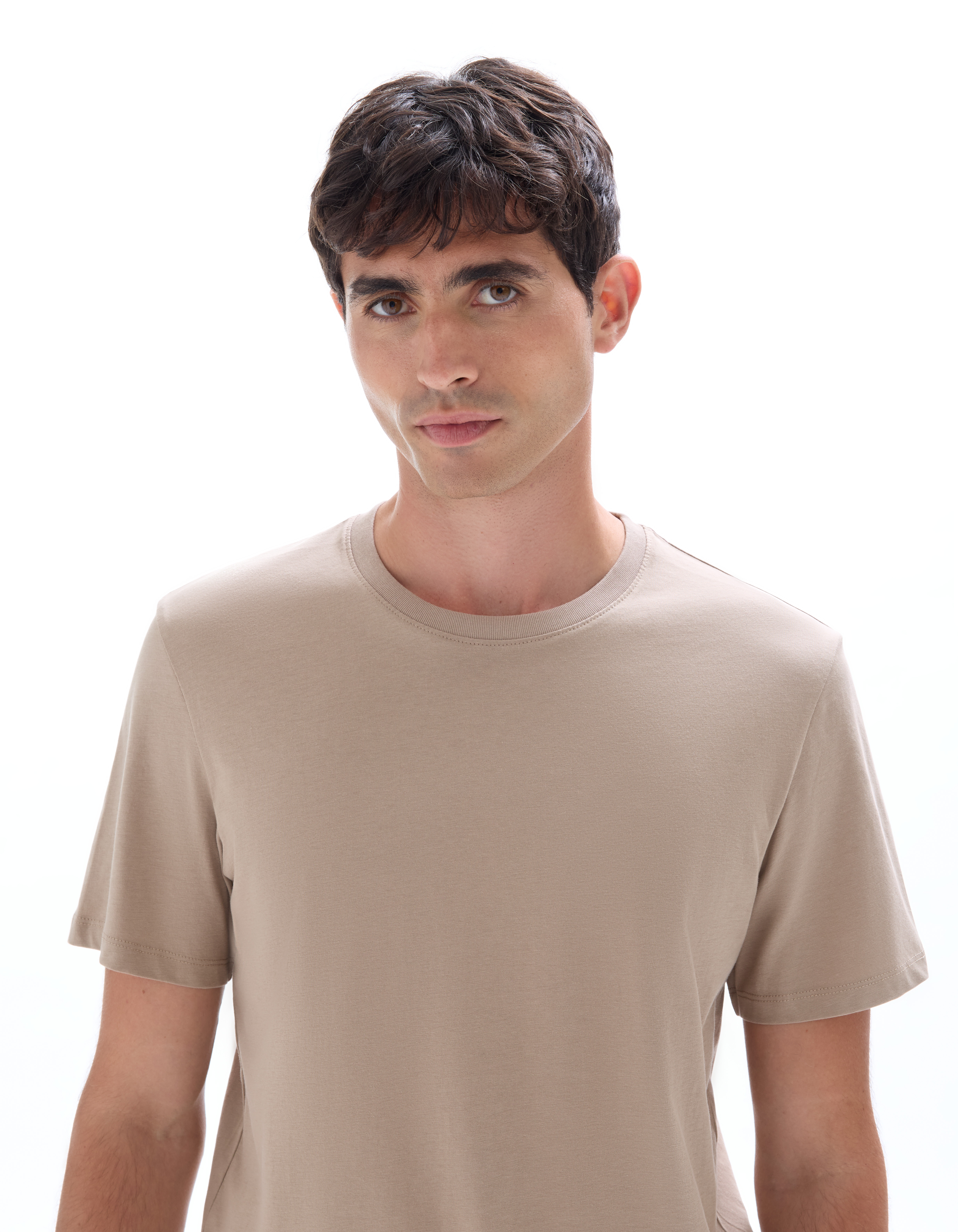 Celio Футболка Beige Humus  [4]