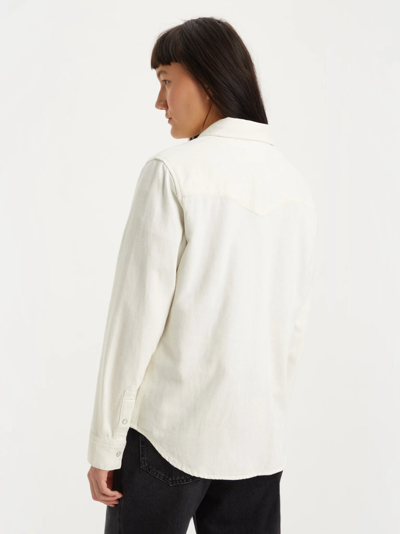 Levi's Женская Рубашка Беживая Regular [2]