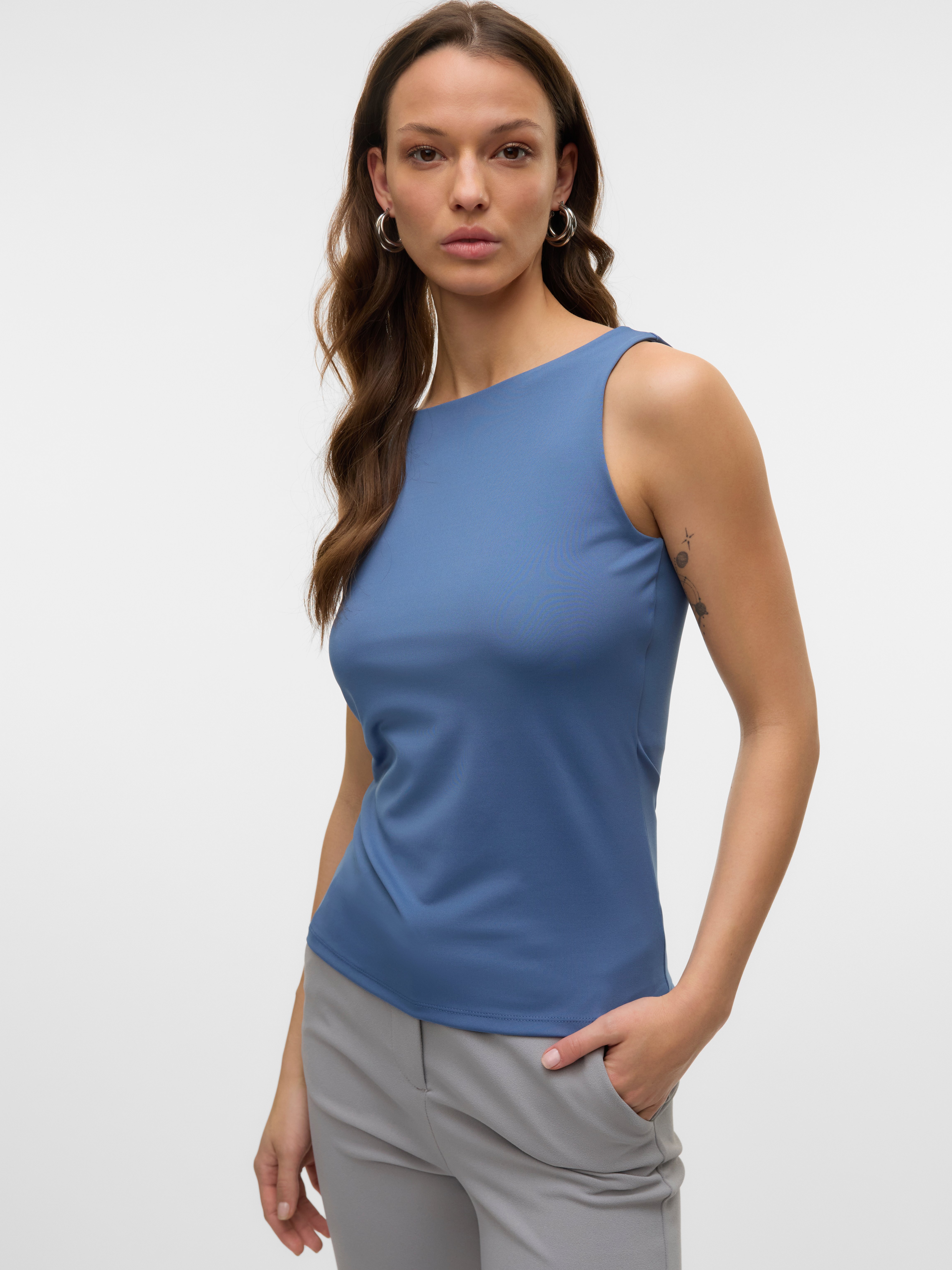 Vero Moda Top Albastru  Femei [1]