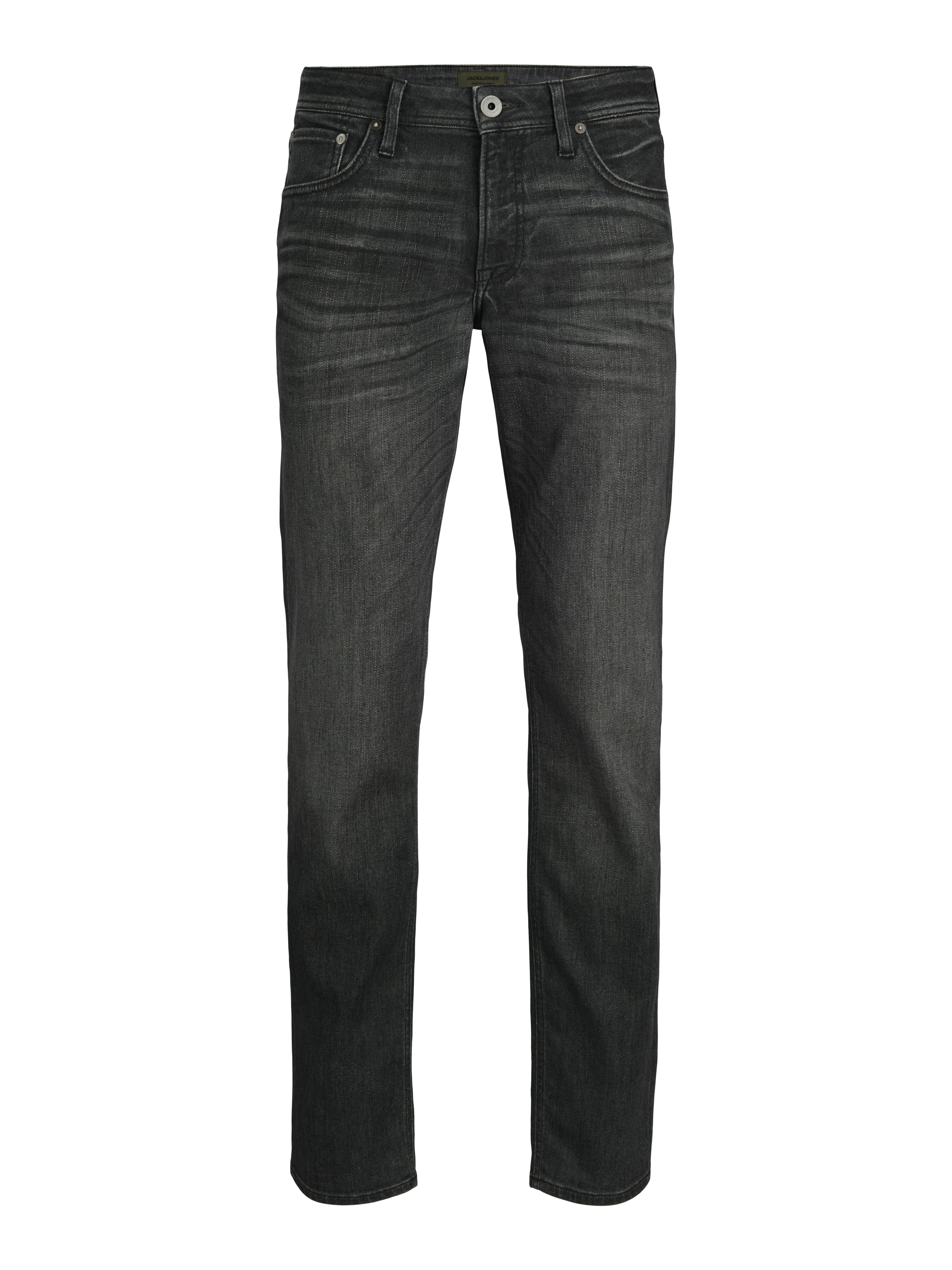 Jack Jones Мужские Джинсы Тёмные Серые CLARK Regular [7]