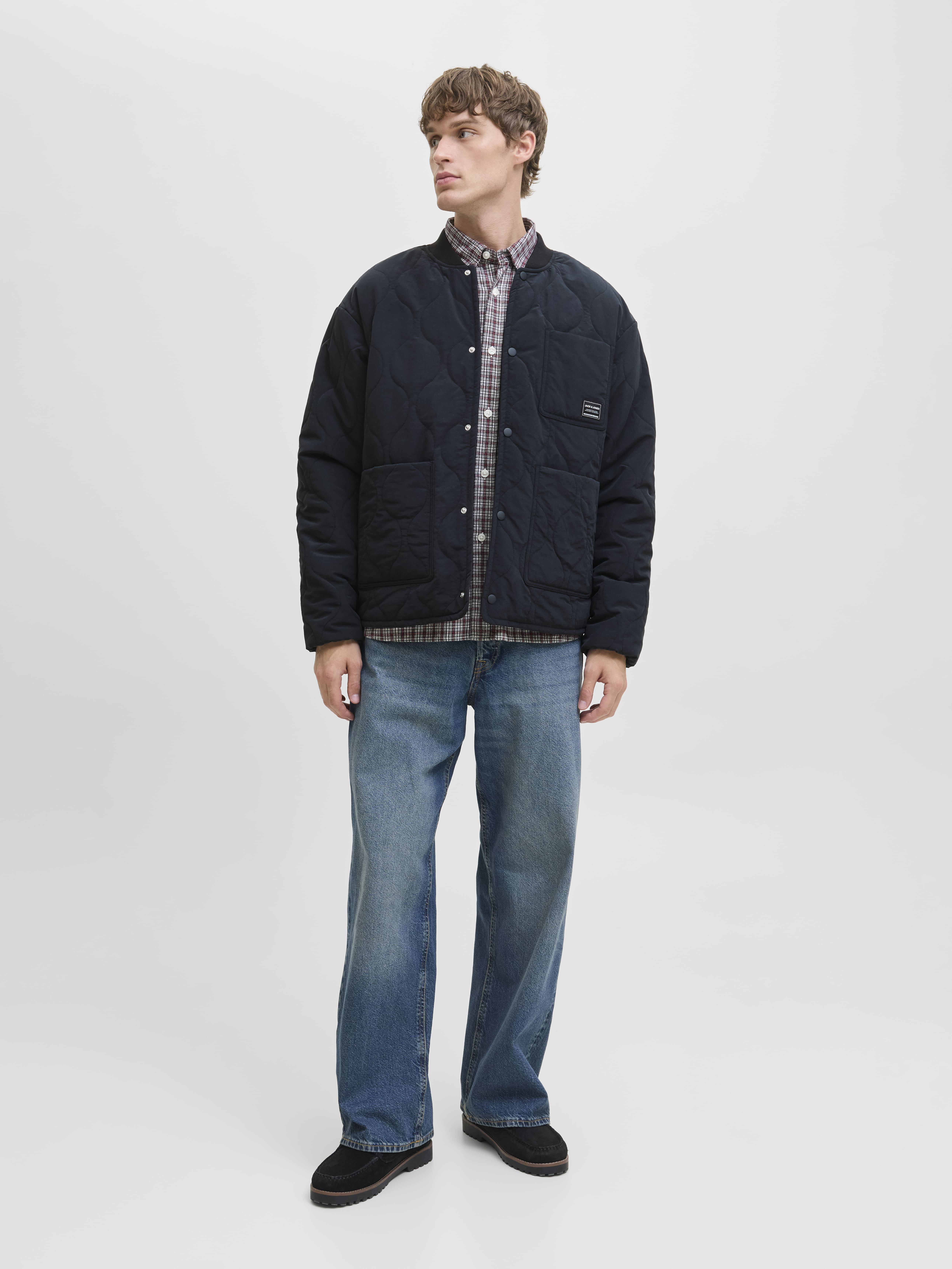 Jack Jones Geaca Neagra  Barbati [3]