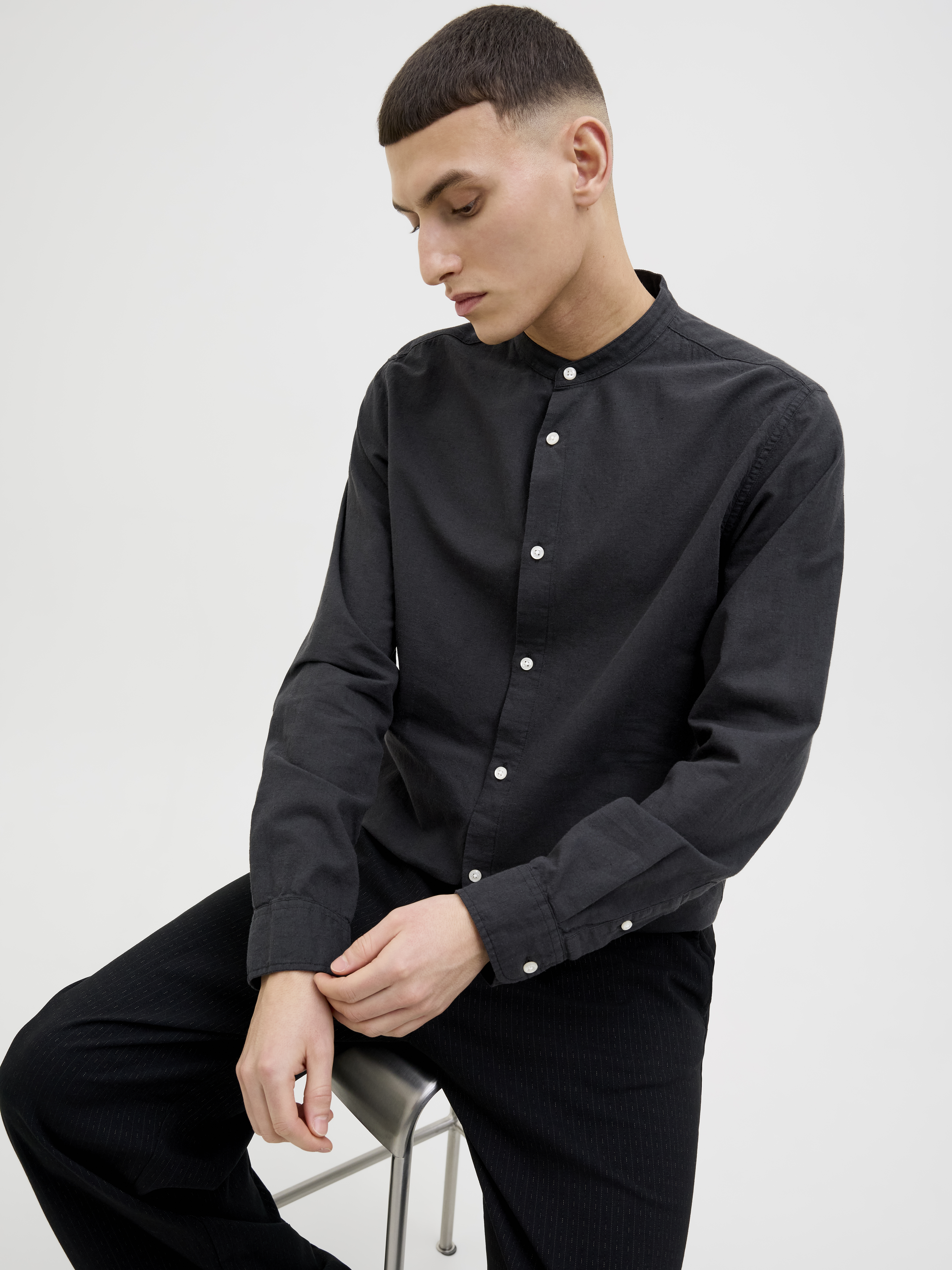 Jack Jones Camasa Neagra  Barbati [4]