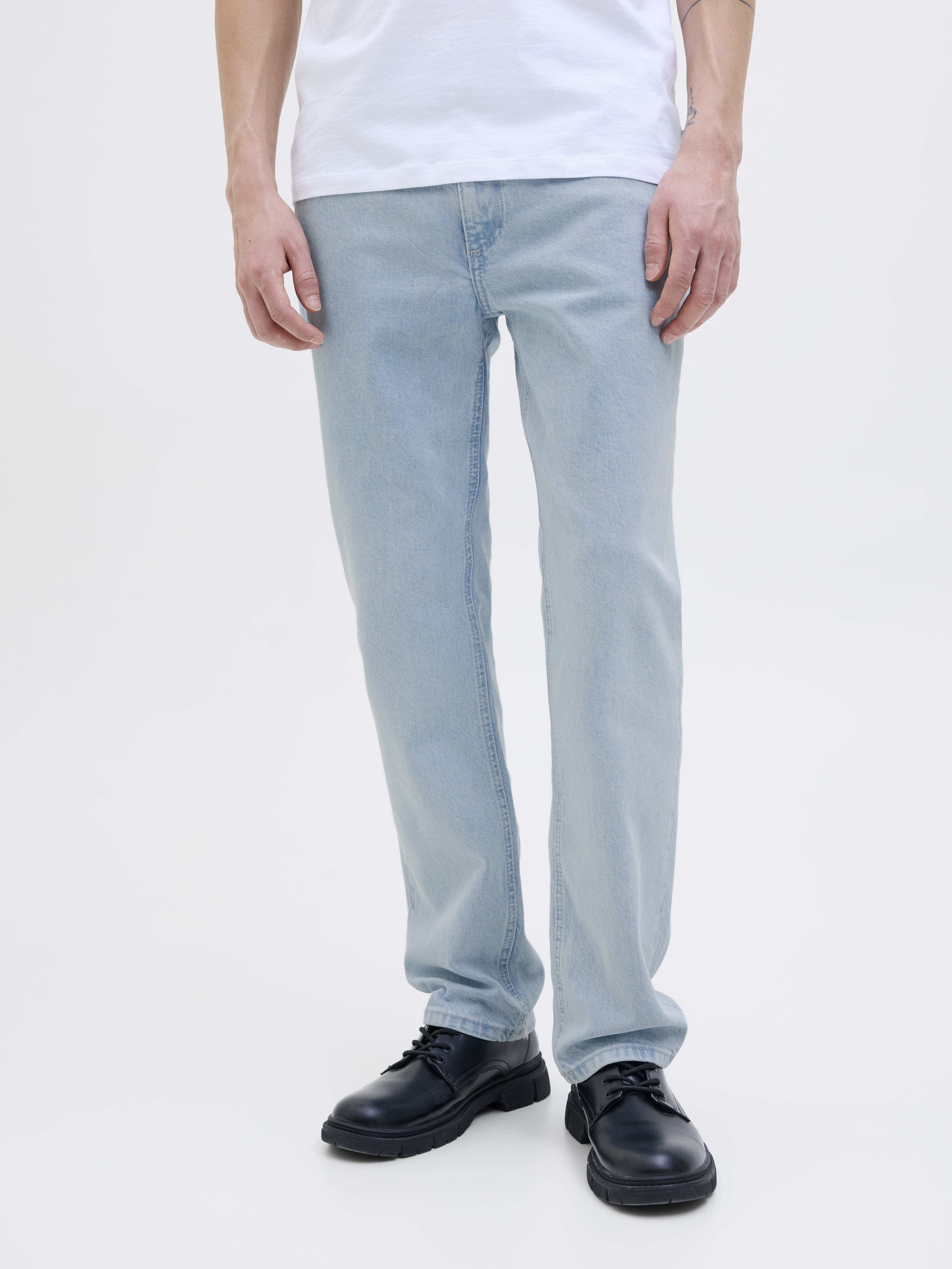 Jack Jones Мужские Джинсы Светло-Синие CLARK Regular [1]