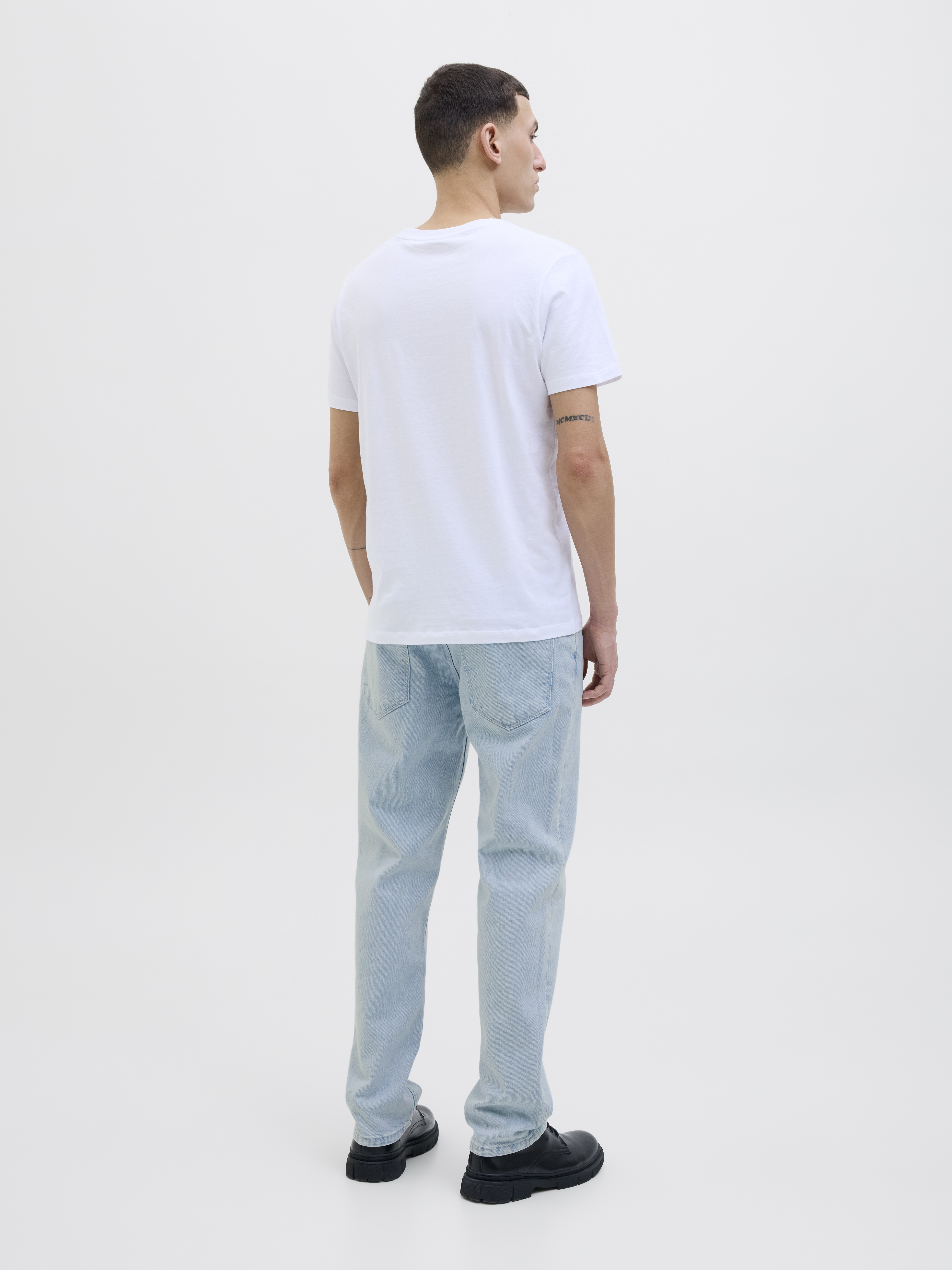 Jack Jones Мужские Джинсы Светло-Синие CLARK Regular [2]