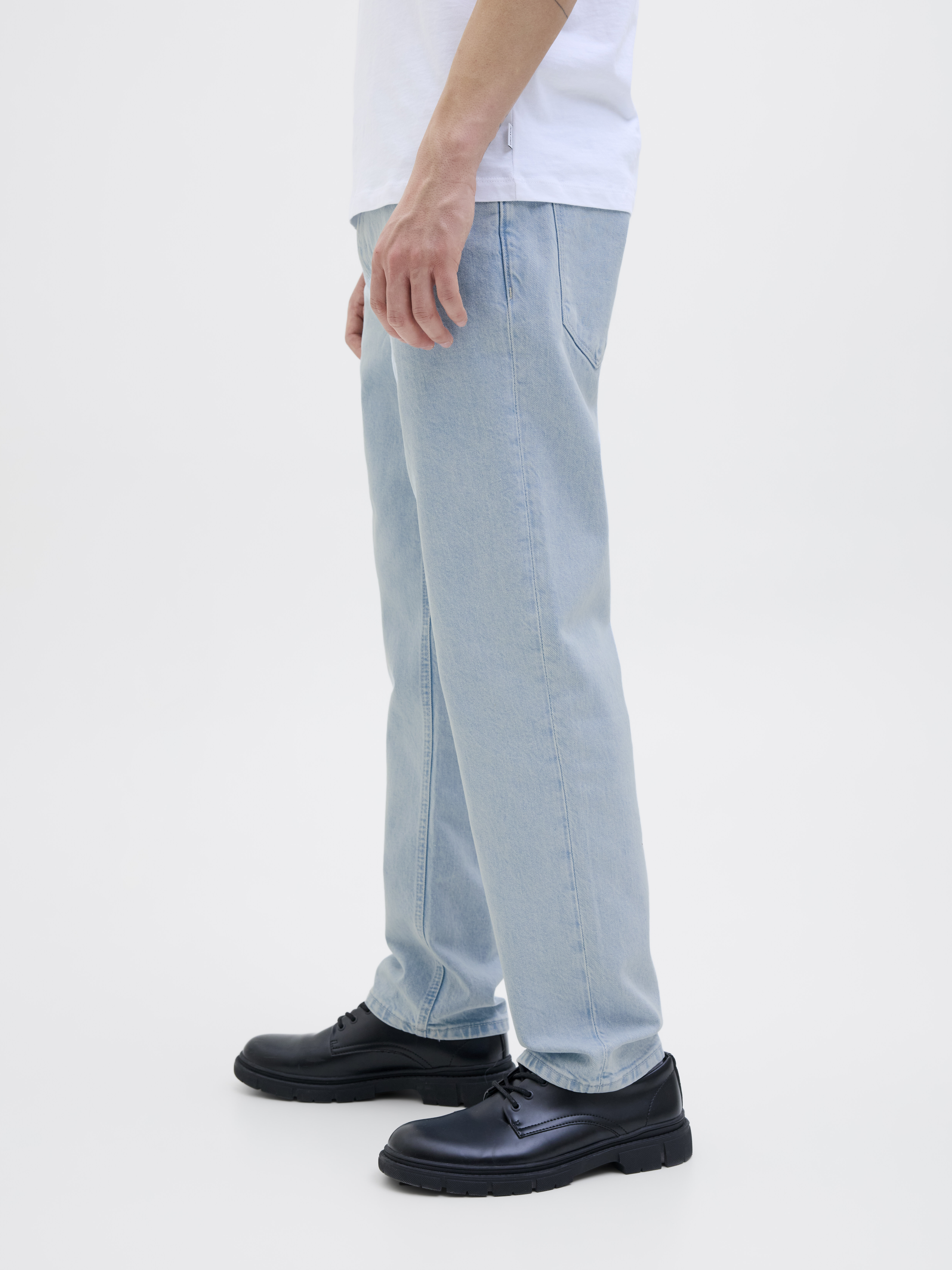 Jack Jones Мужские Джинсы Светло-Синие CLARK Regular [3]