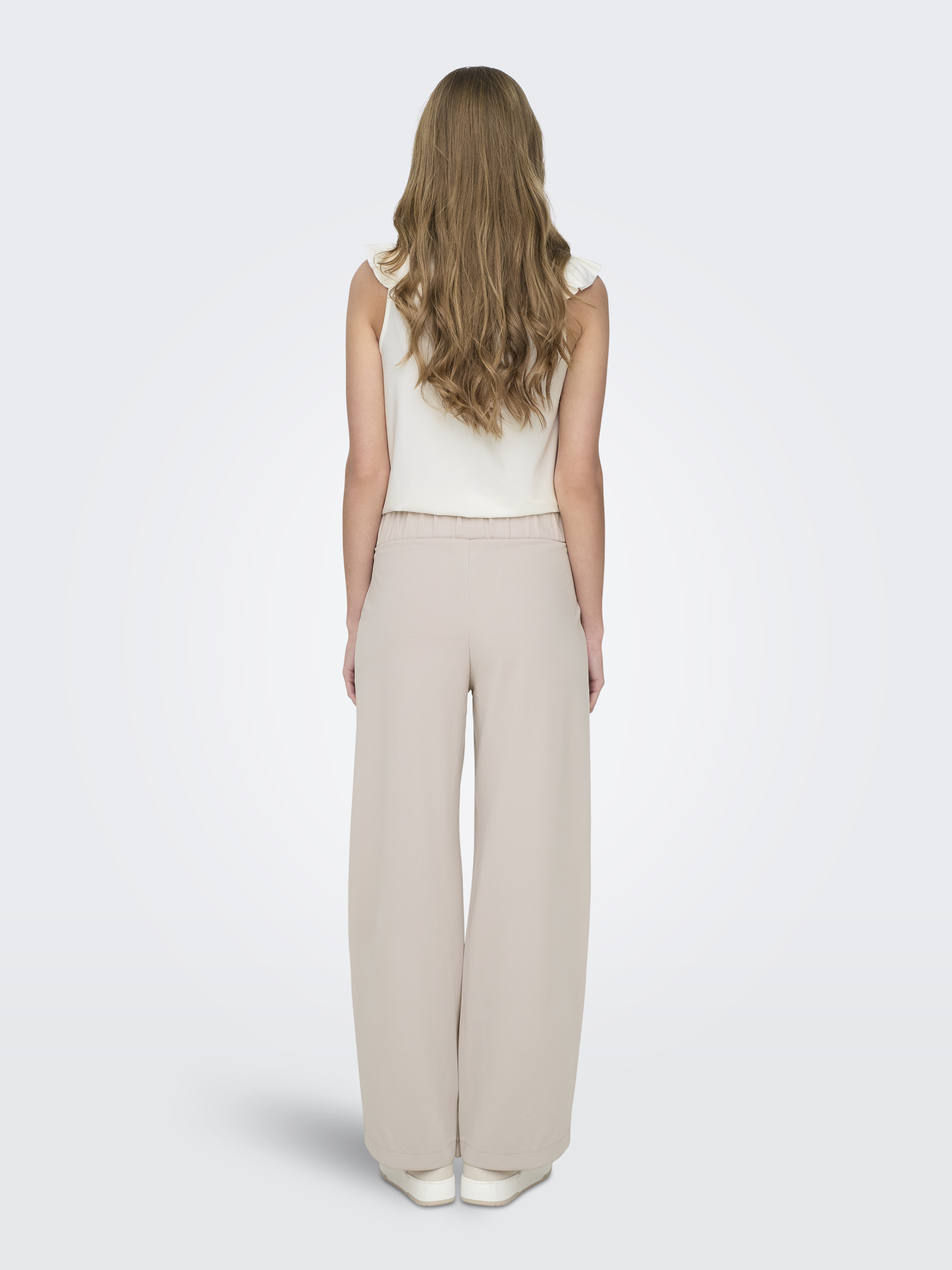 Jdy Женские Брюки Бежевые Wide Leg [2]