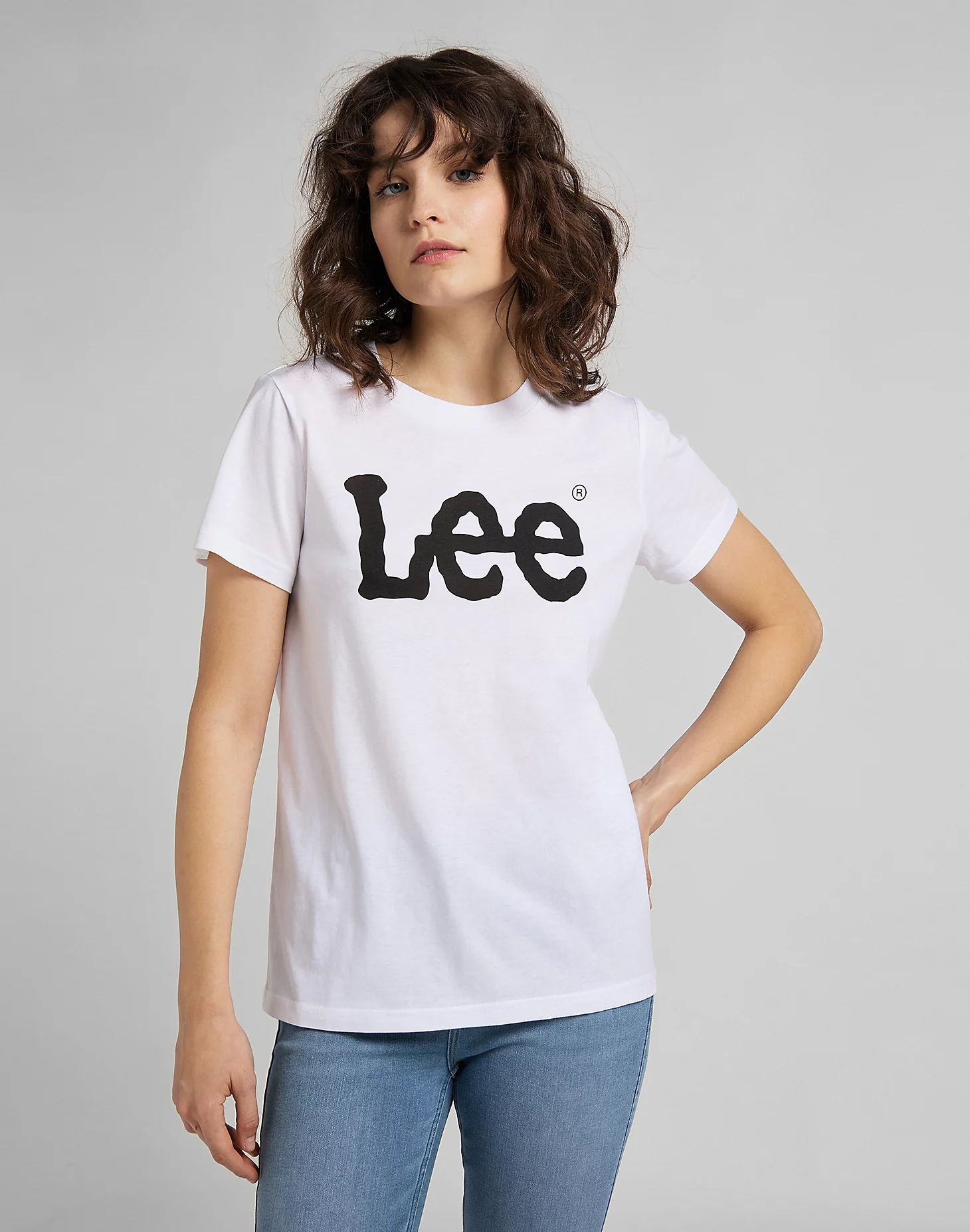 Lee Женская Футболка Белая Regular [2]