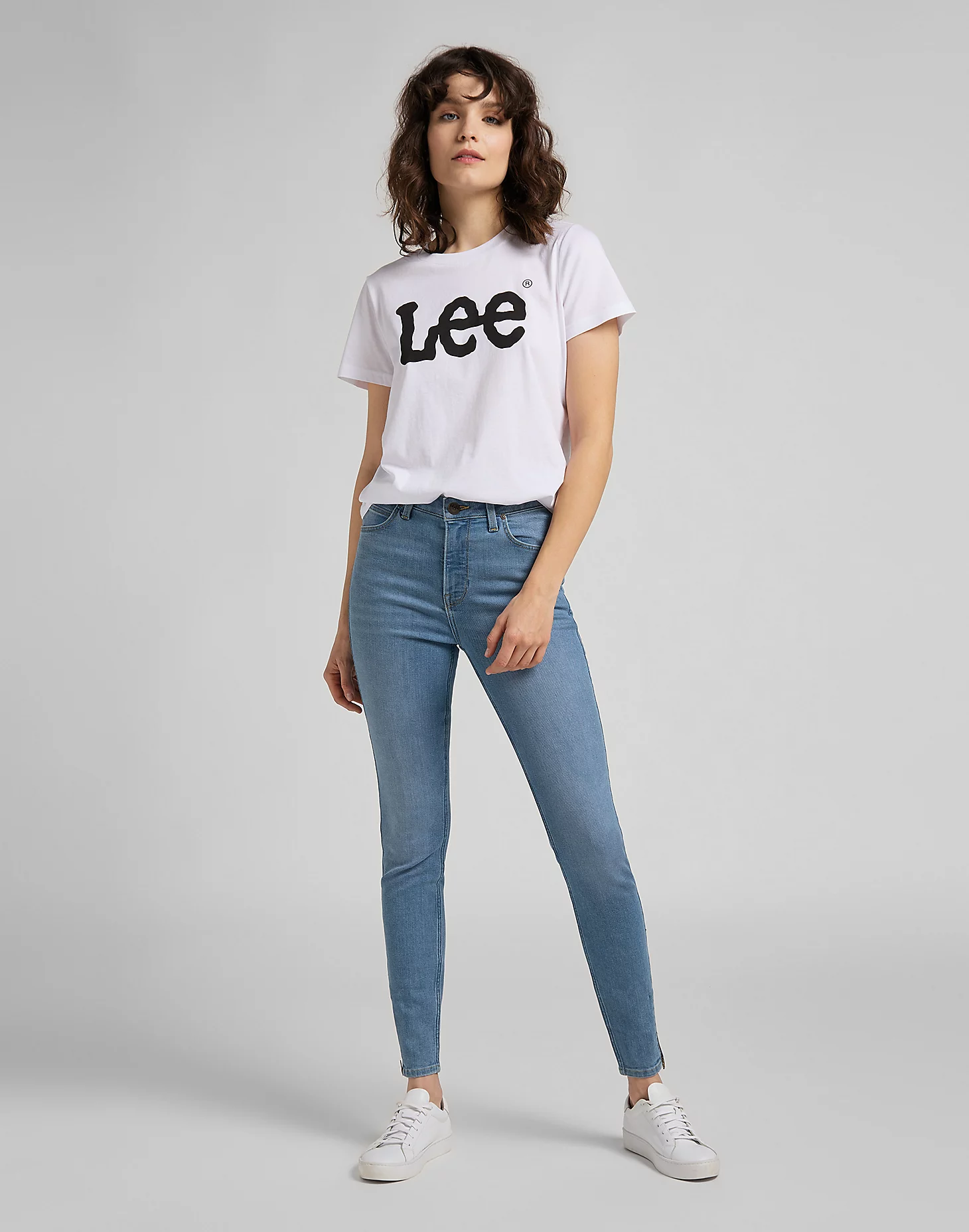 Lee Женская Футболка Белая Regular [6]