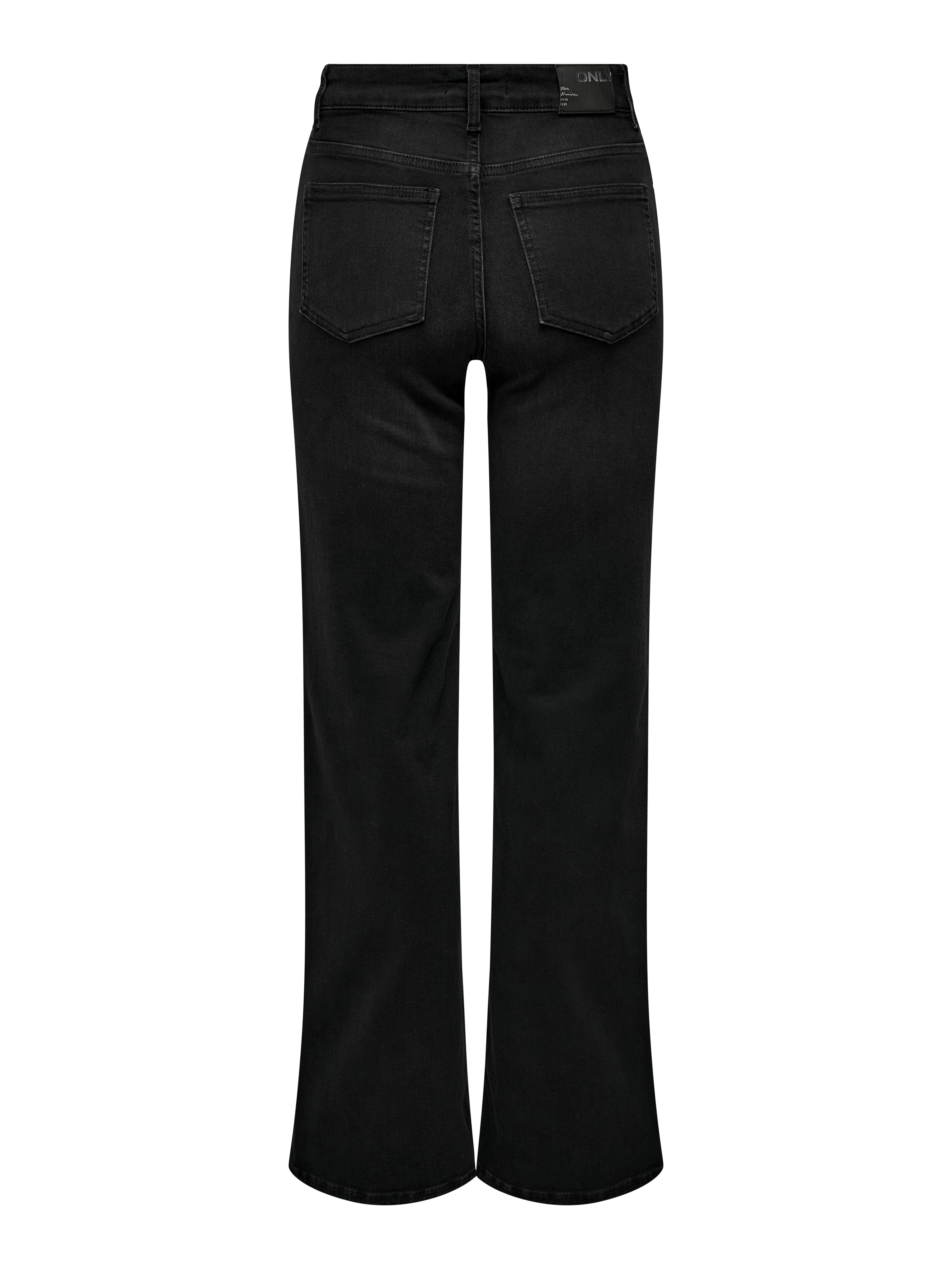 Only Женские Джинсы Тёмные Серые Madison Wide [7]