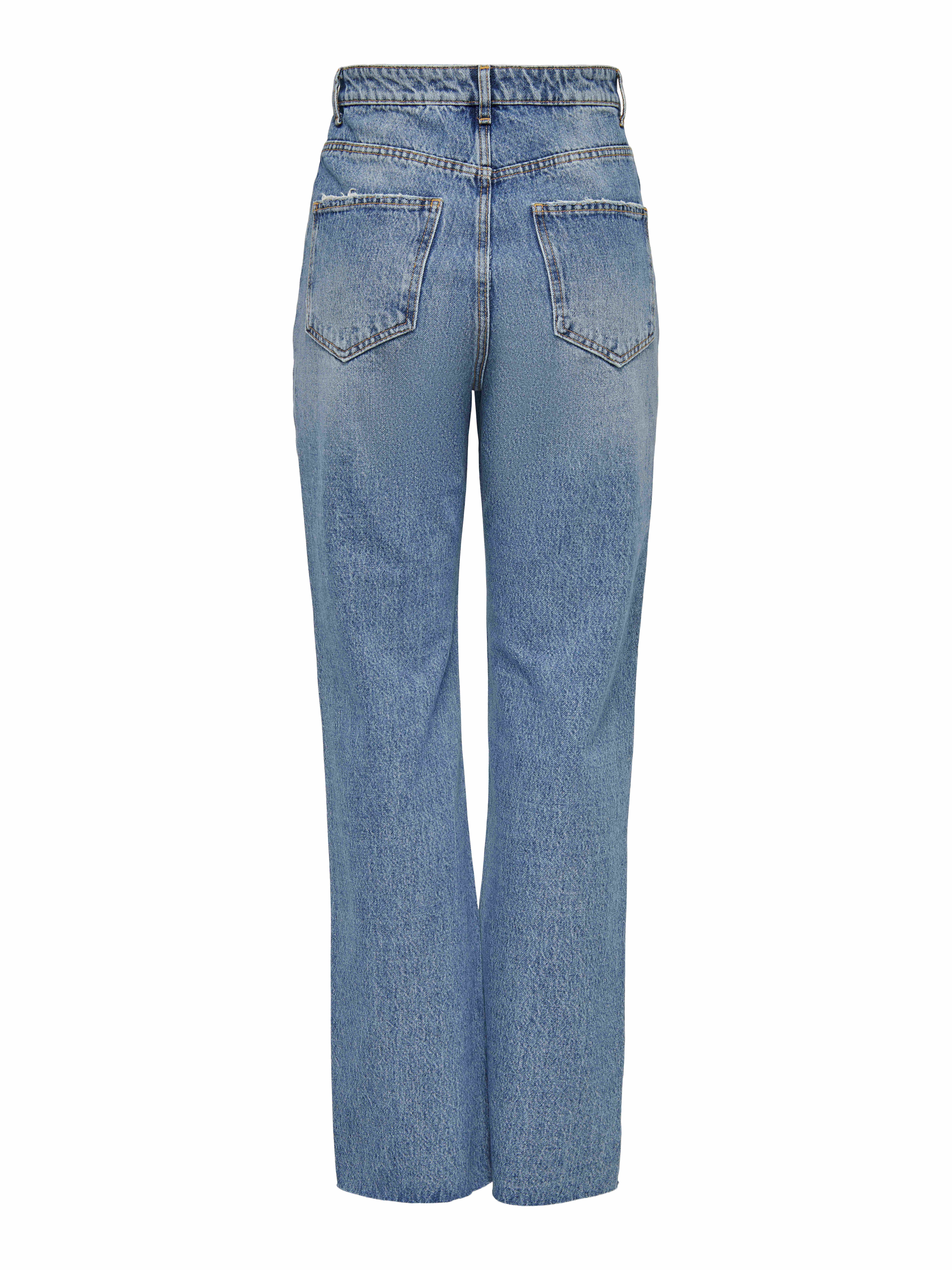FEMEI - Only Blugi Albastri Deschisi Bottom Straight Femei