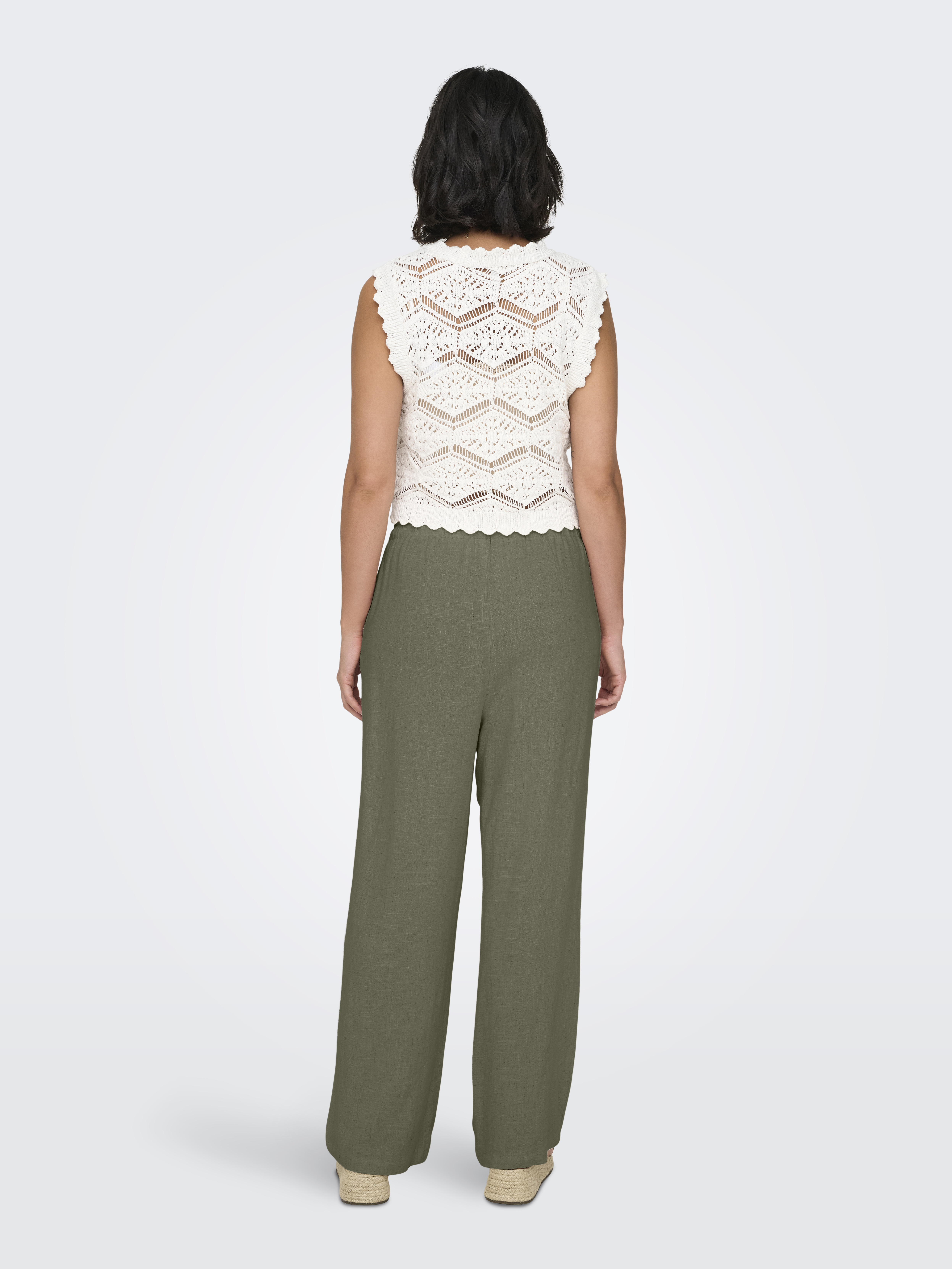 Only Pantaloni Haki  Femei [2]