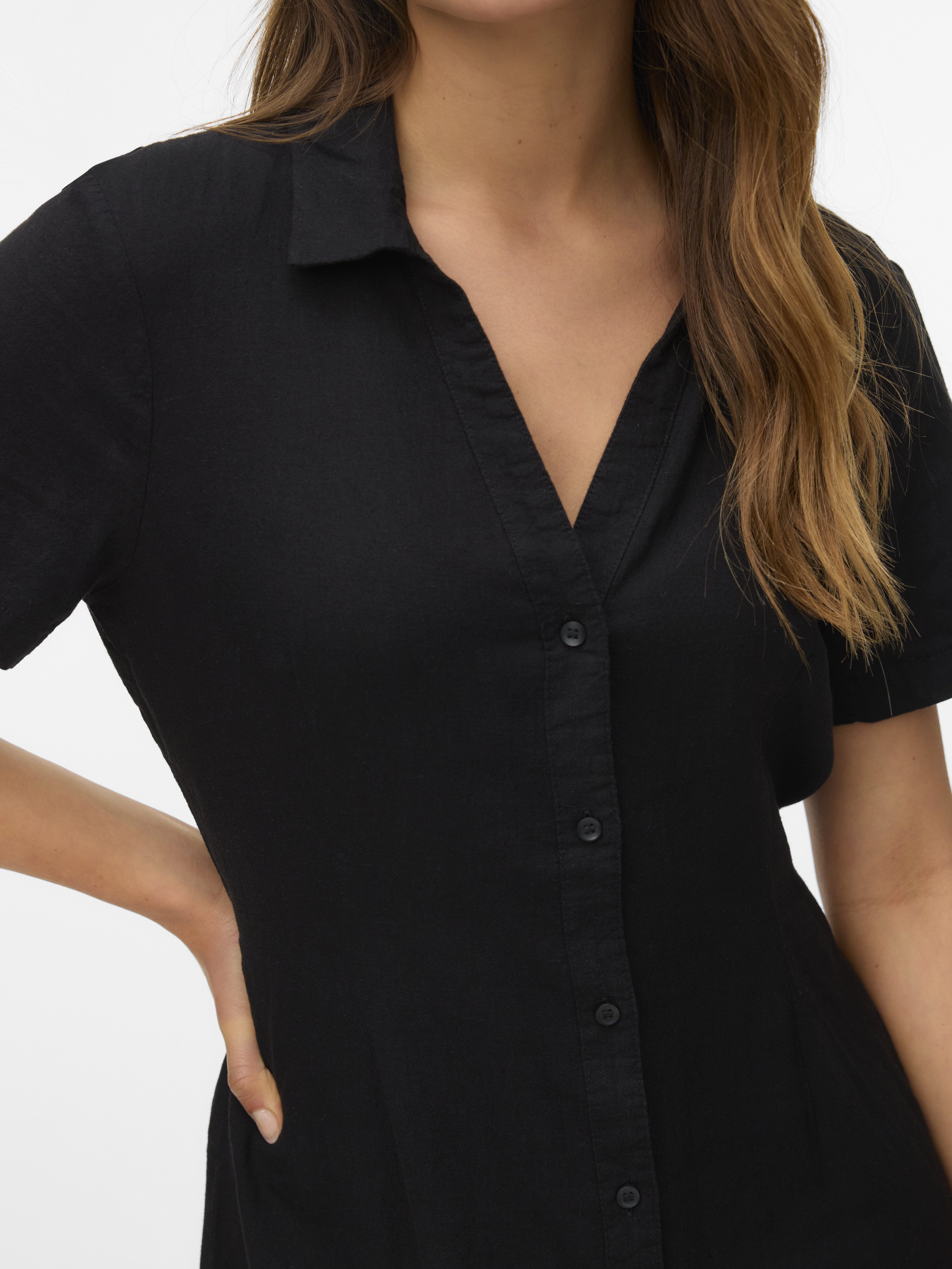 Vero Moda Женское Платье чёрное [2]
