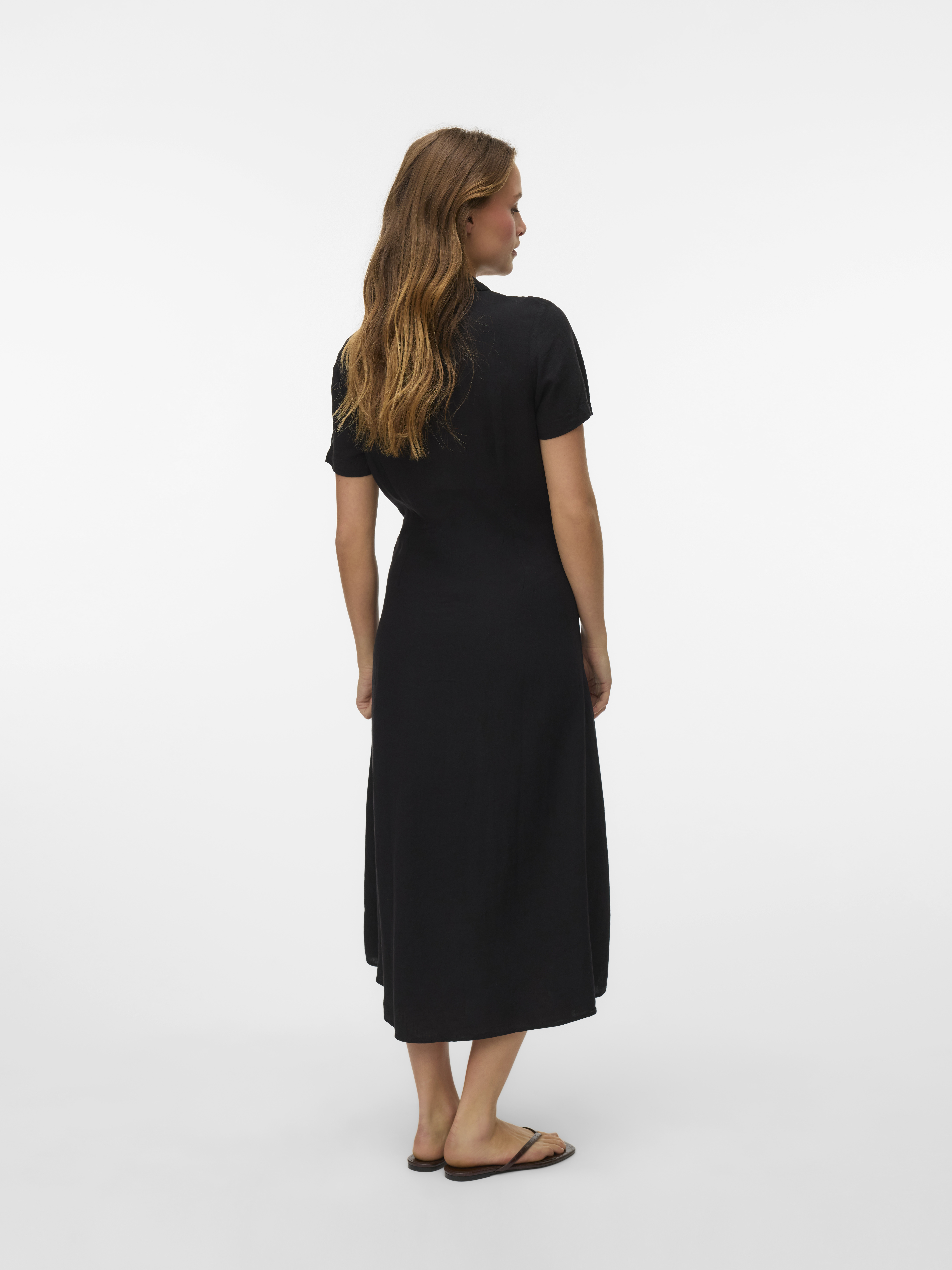 Vero Moda Женское Платье чёрное [3]
