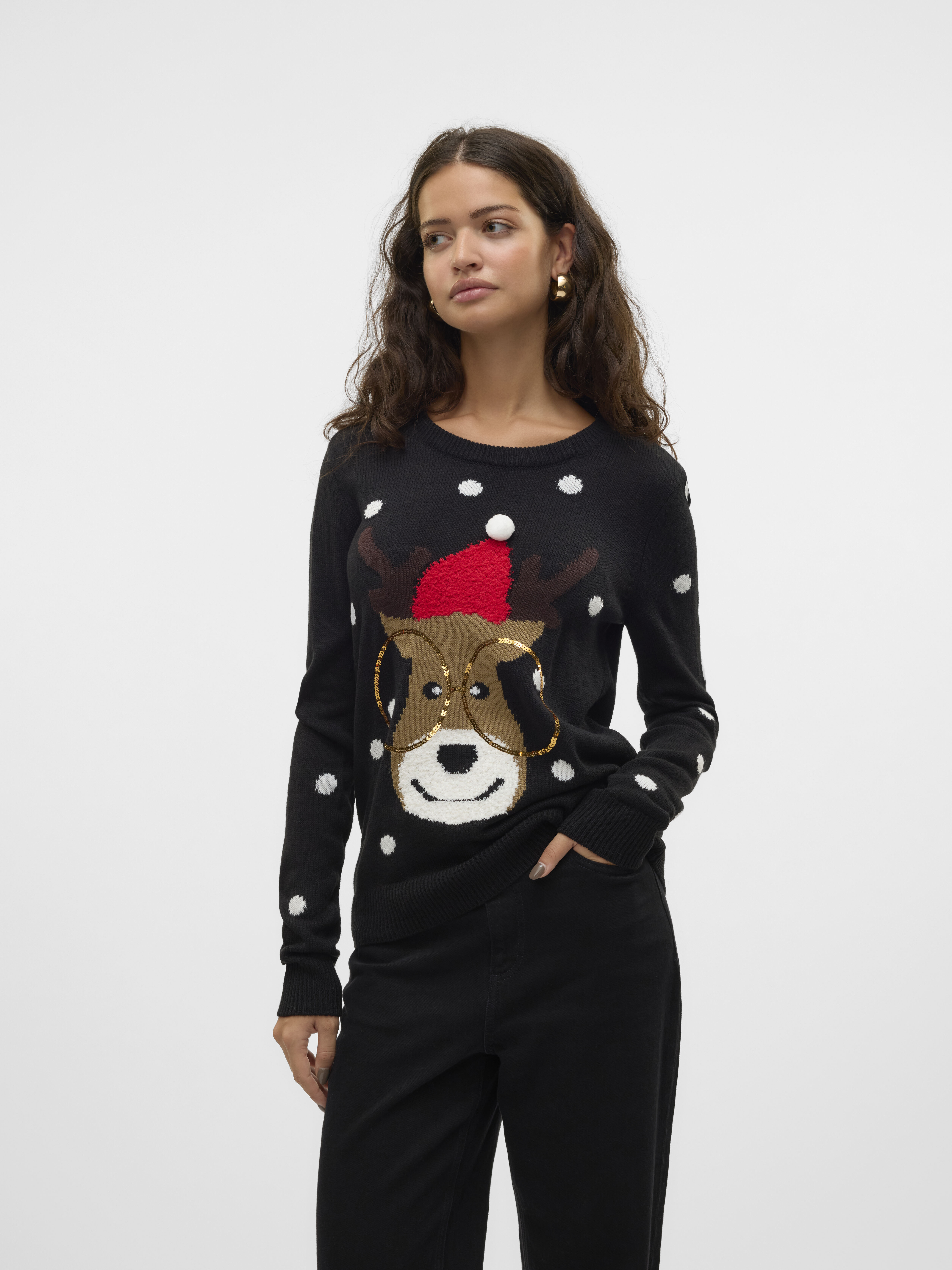 Vero Moda Pulover Negru  Femei [2]