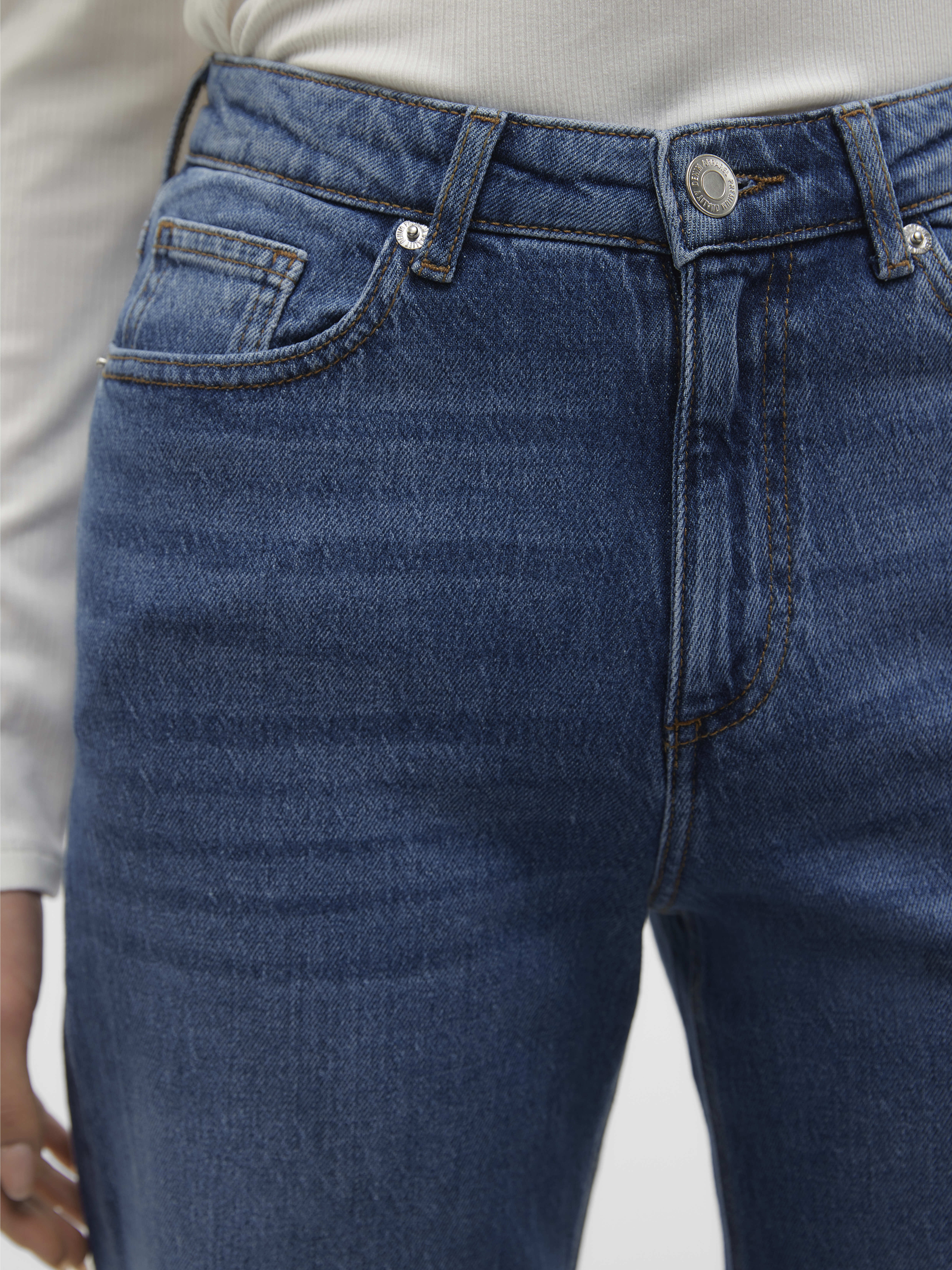 Vero Moda Женские Джинсы Синие TESSA Wide [6]