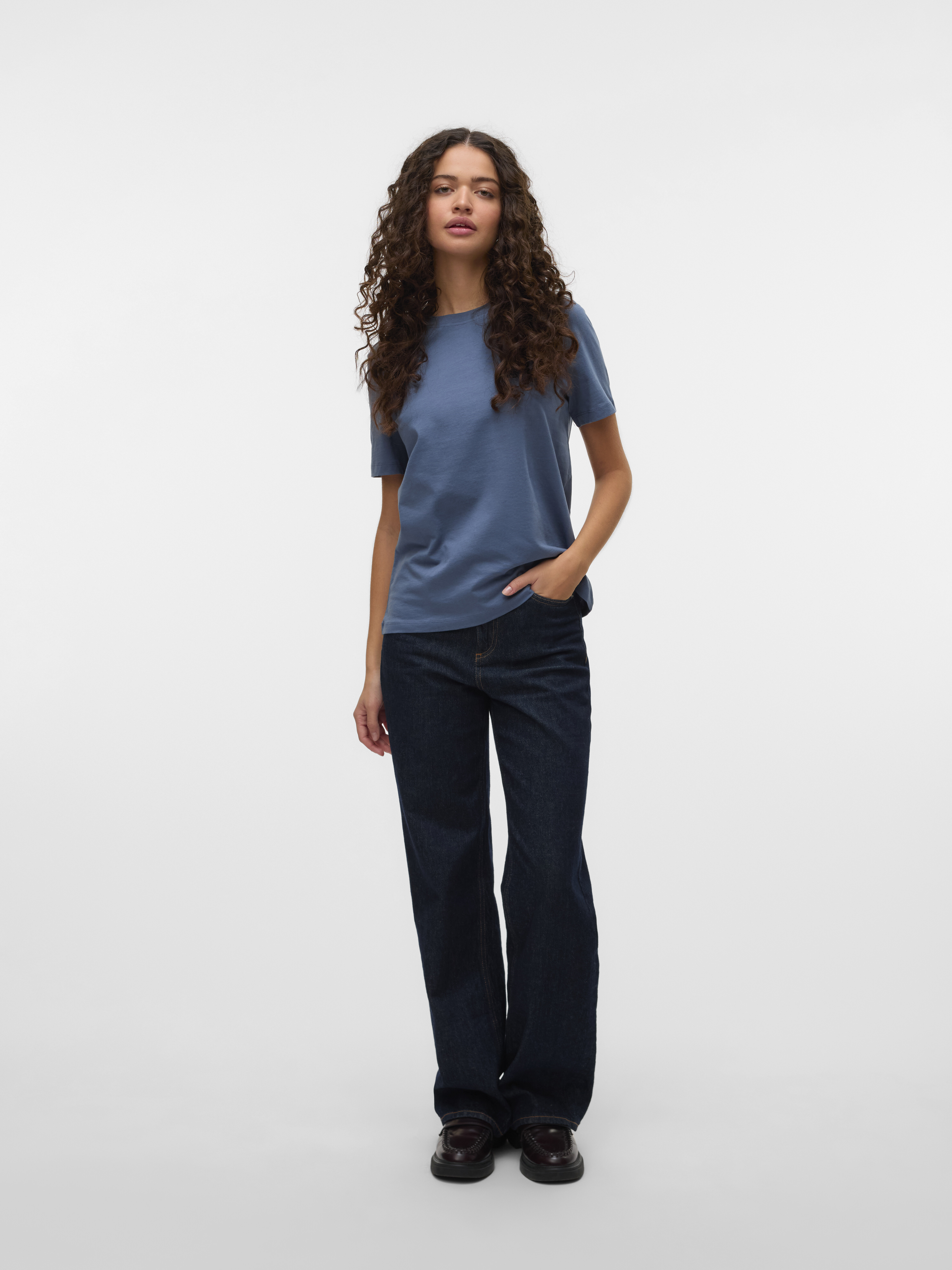 Vero Moda Tricou Albastru  Femei [3]