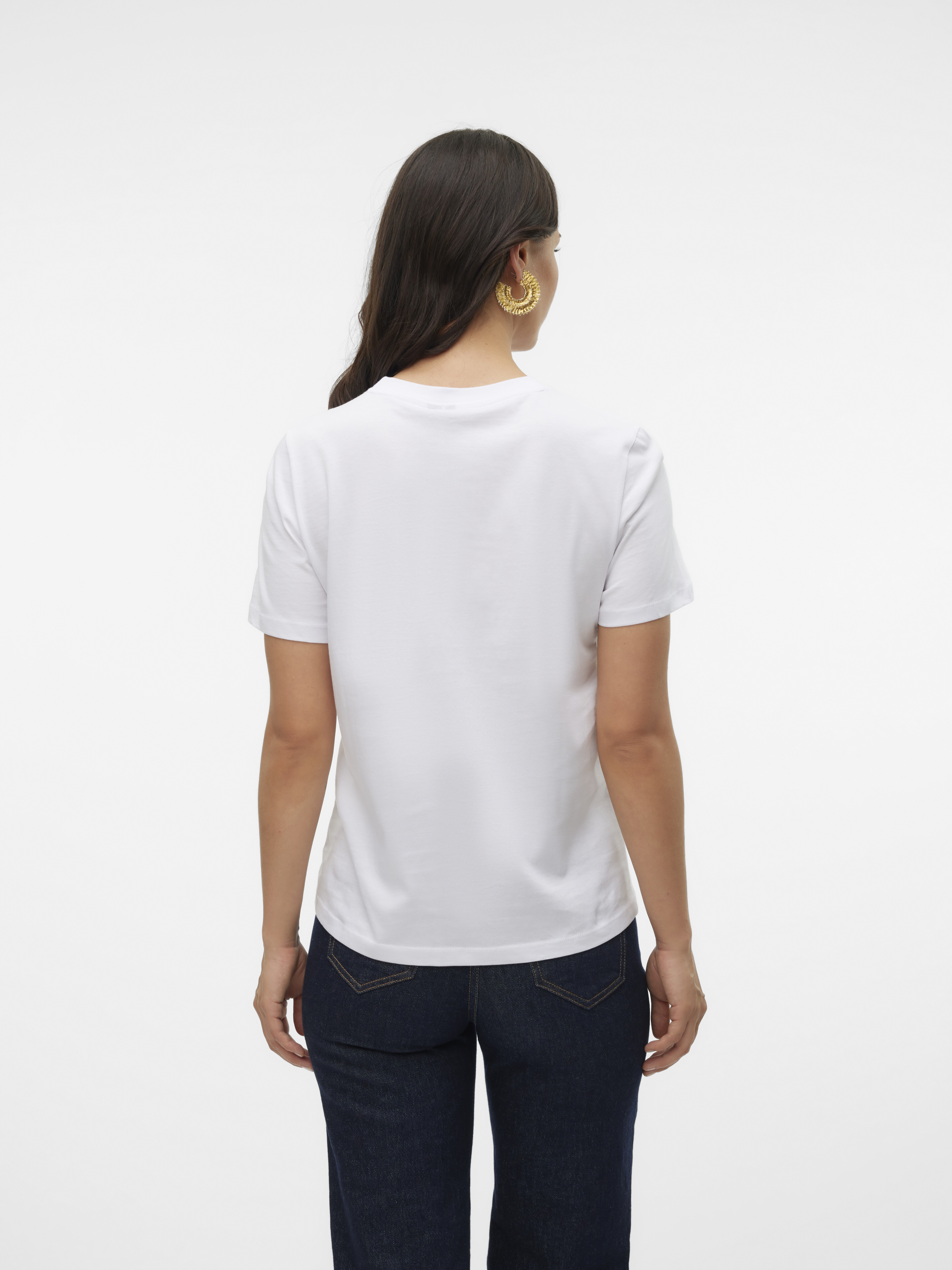 Vero Moda Женская Футболка Белая  [2]