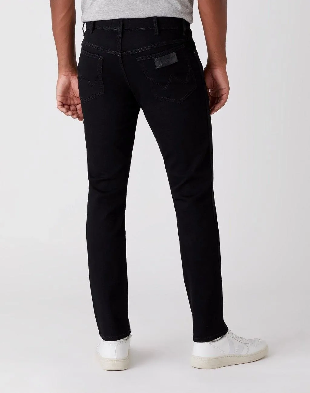 Wrangler Мужские Джинсы Чёрные TEXAS SLIM Slim [1]