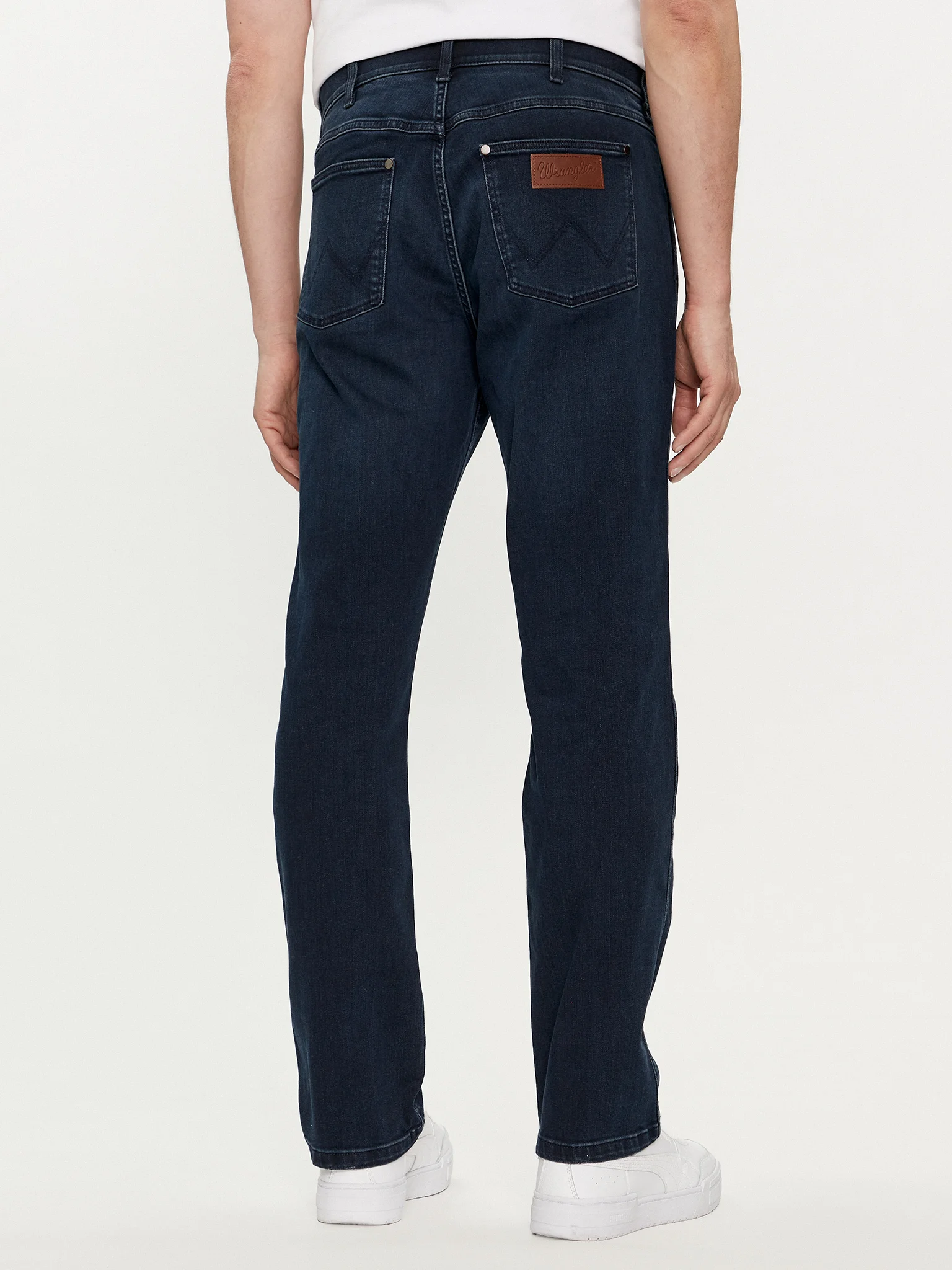 Wrangler Мужские Джинсы Темно-Синие GREENSBORO Regular Straight [2]
