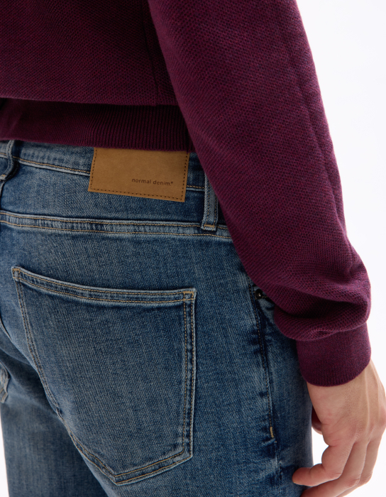 Celio Blugi Navy C25 Slim Barbati [5]