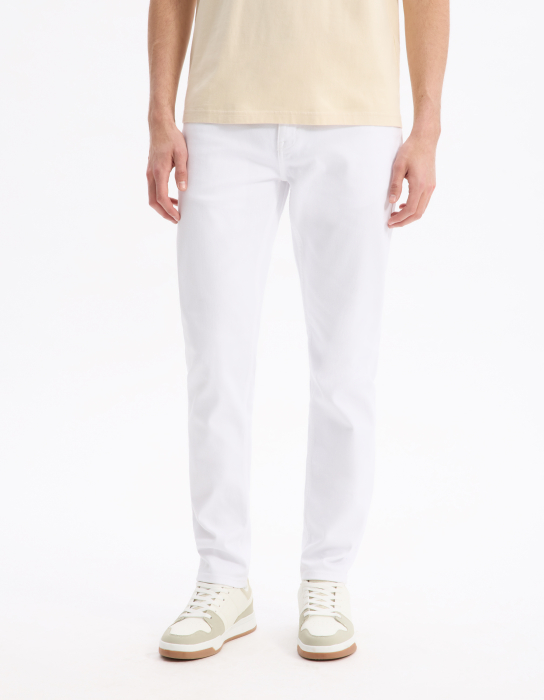 Celio Мужские Джинсы Белые Bottom  [3]