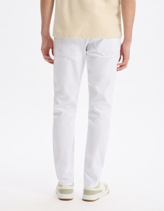 Celio Мужские Джинсы Белые Bottom  [4]