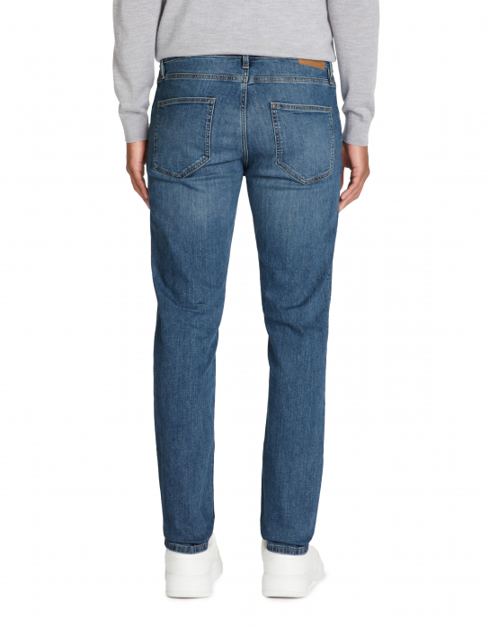 Celio Blugi Albastri C15 Straight Barbati [2]