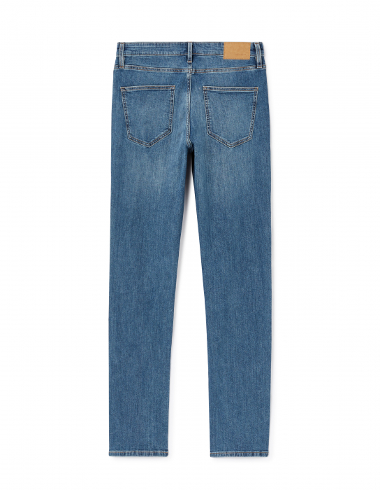 Celio Blugi Albastri C15 Straight Barbati [5]