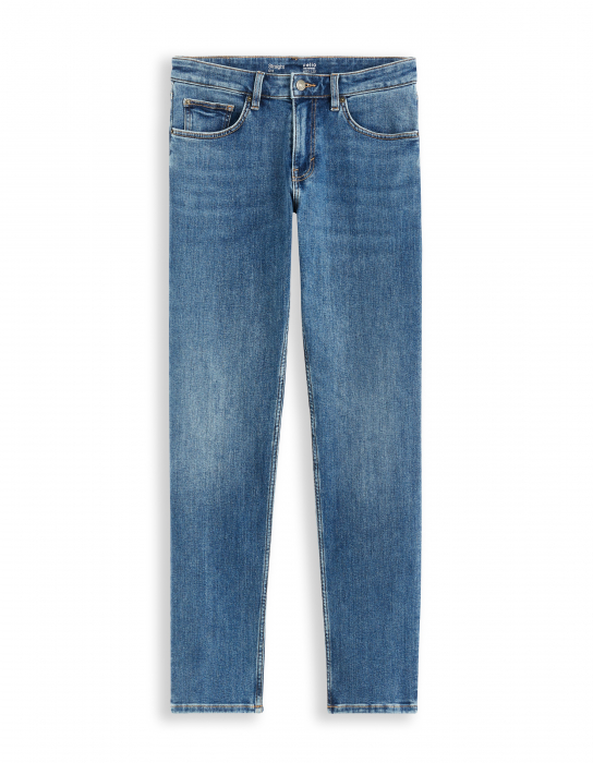 Celio Blugi Albastri C15 Straight Barbati [7]