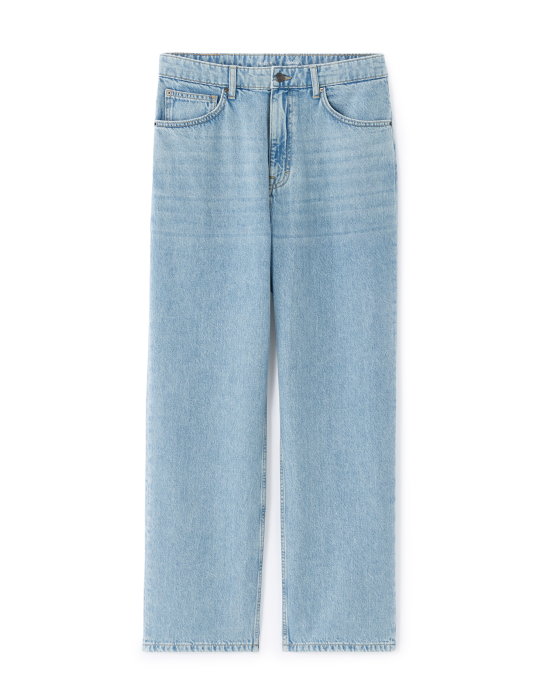 Celio Blugi Albastri Deschisi Bottom Barbati [8]