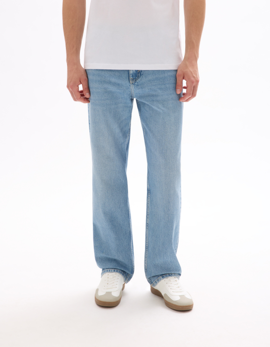 Celio Blugi Albastri Bottom Loose Barbati [2]