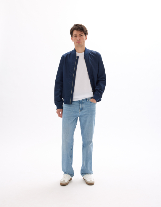 Celio Blugi Albastri Bottom Loose Barbati [1]