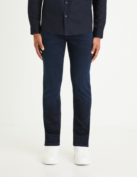 Celio Мужские Джинсы Темно-Синие C15 Straight [2]