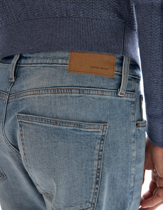 Celio Мужские Джинсы Голубая C25 Slim [5]