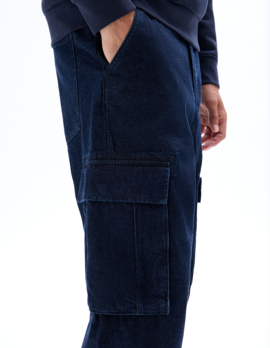 Celio Blugi Navy Bottom Cargo Barbati [5]