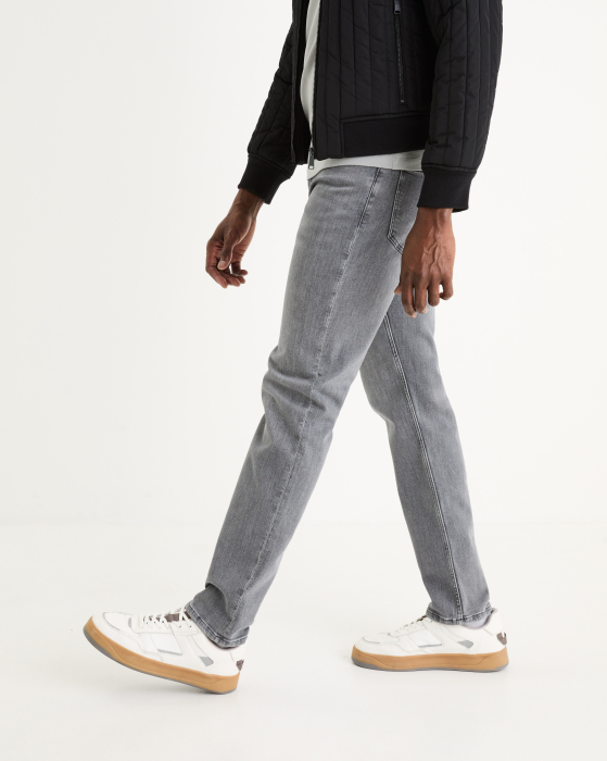 Celio Мужские Джинсы Светло-Серые C15 Straight [4]