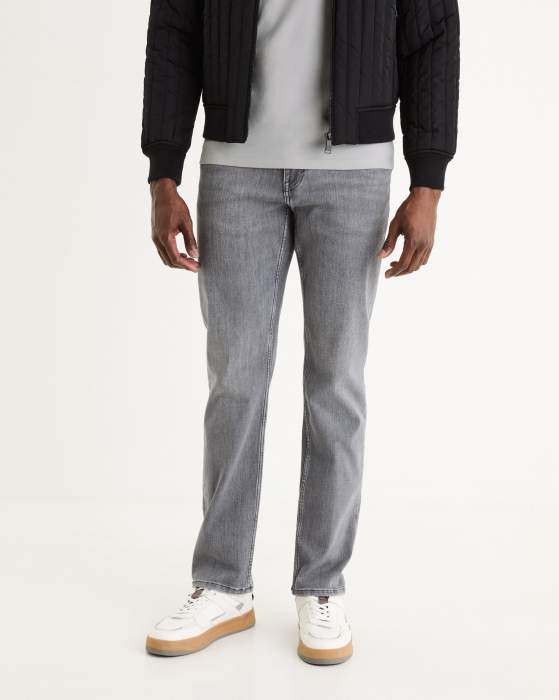 Celio Мужские Джинсы Светло-Серые C15 Straight [2]