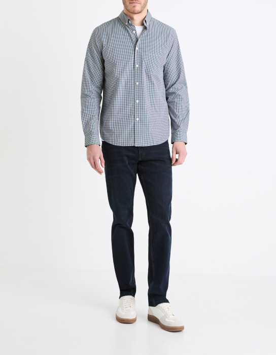 Celio Мужские Джинсы Темно-Синие C15 Straight [2]
