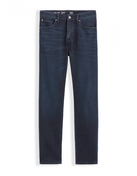Celio Мужские Джинсы Темно-Синие C15 Straight [1]